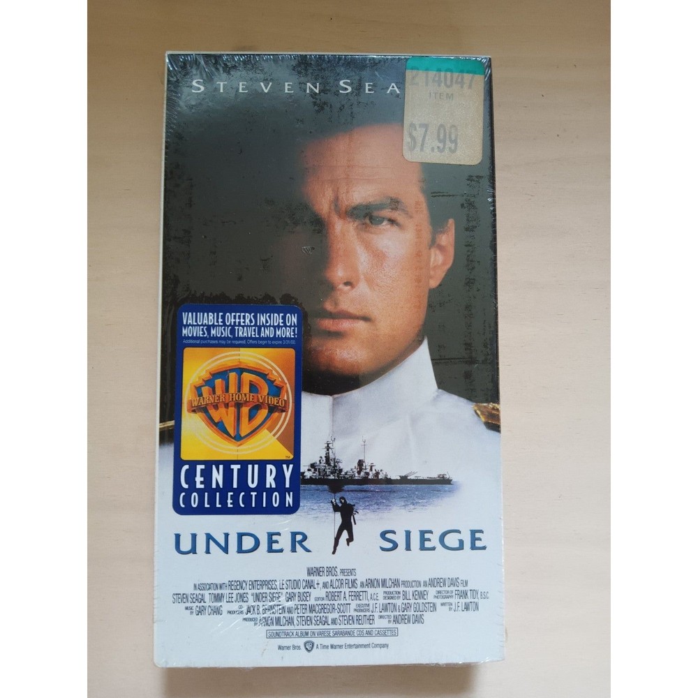 Under Siege VHS